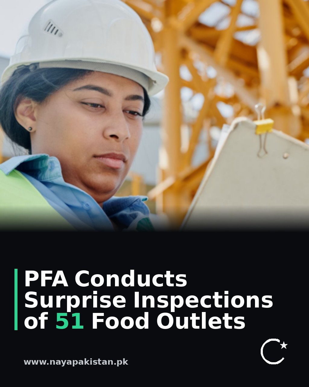 PFA Conducts Surprise Inspections of 51 Food Outlets