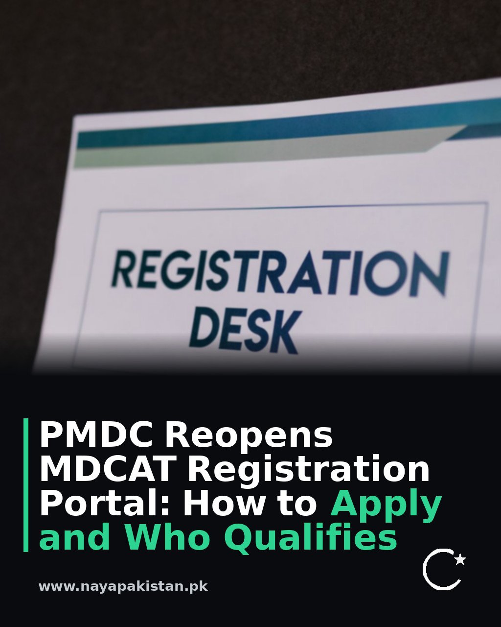 PMDC Reopens MDCAT Registration Portal: How to Apply and Who Qualifies