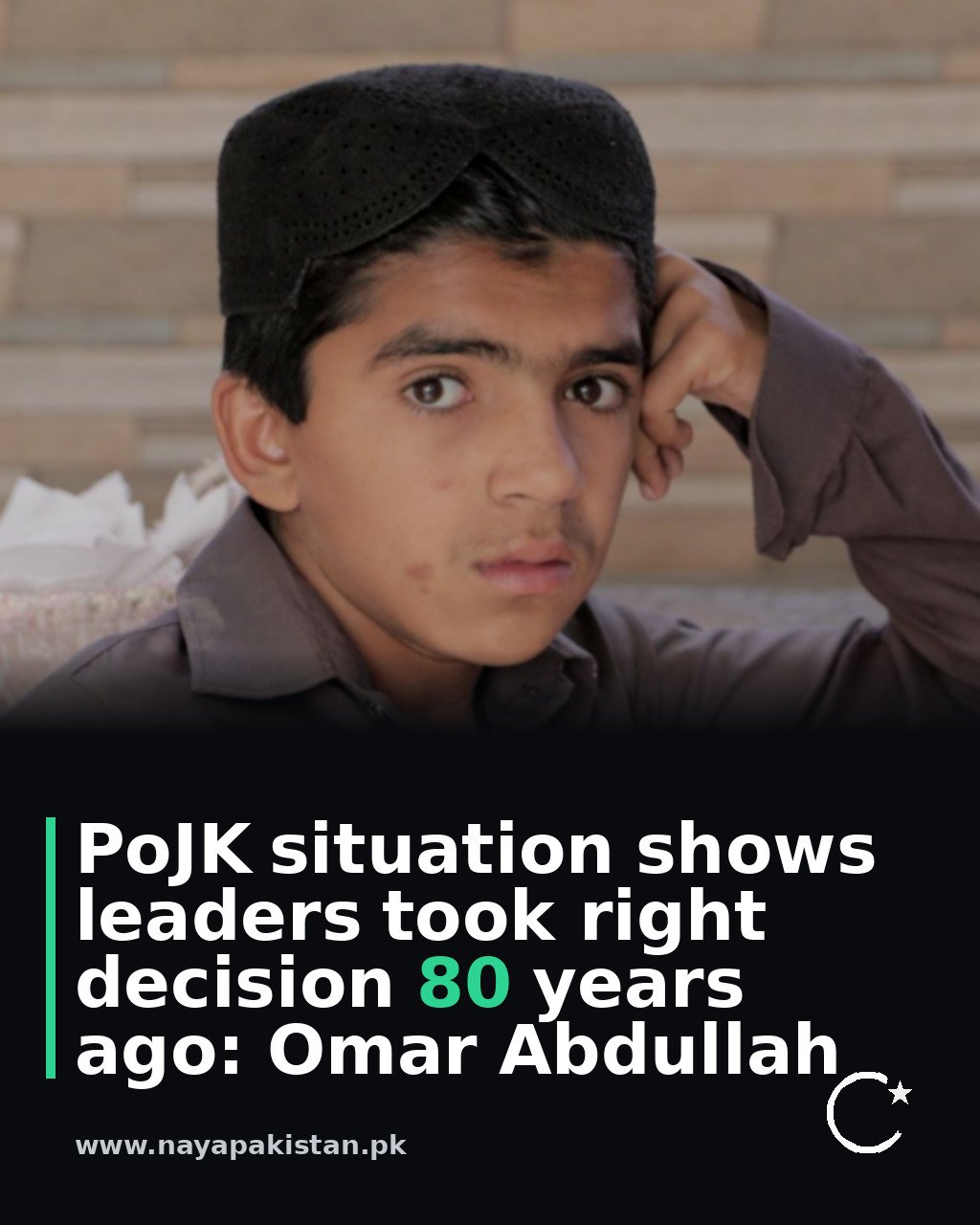 PoJK situation shows leaders took right decision 80 years ago: Omar Abdullah