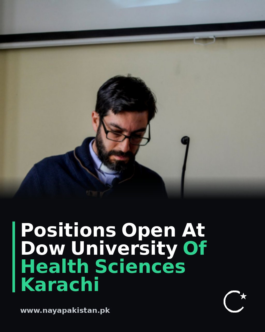 Positions Open At Dow University Of Health Sciences Karachi