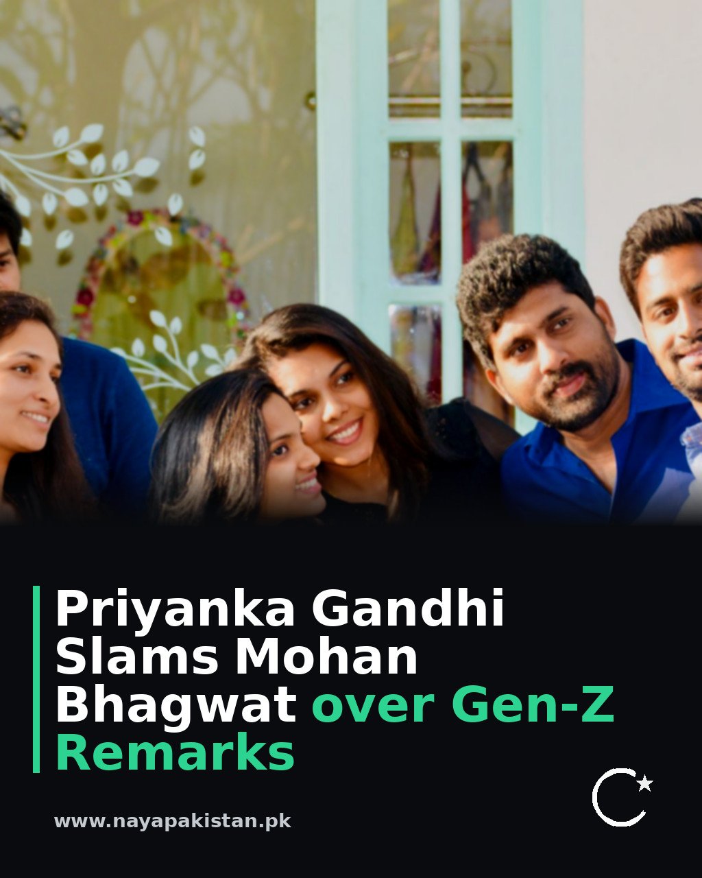 Priyanka Gandhi Slams Mohan Bhagwat over Gen-Z Remarks
