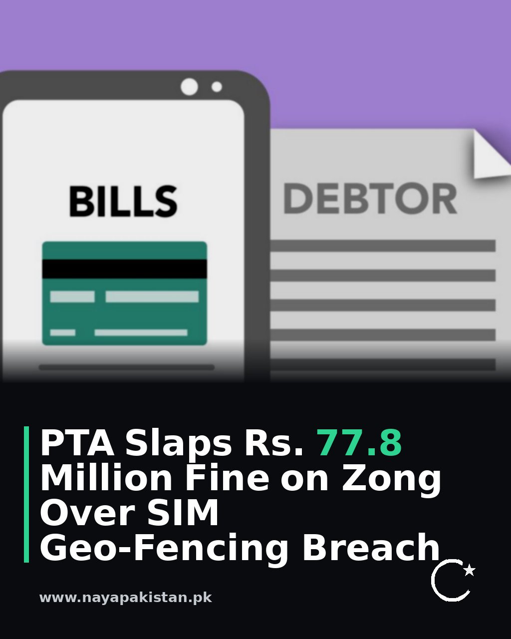 PTA Slaps Rs. 77.8 Million Fine on Zong Over SIM Geo-Fencing Breach