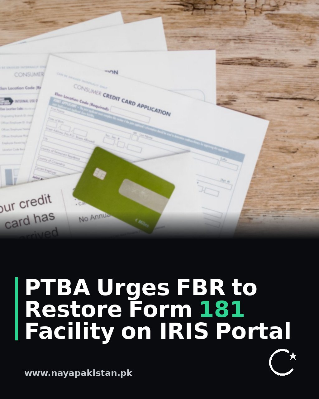 PTBA Urges FBR to Restore Form 181 Facility on IRIS Portal