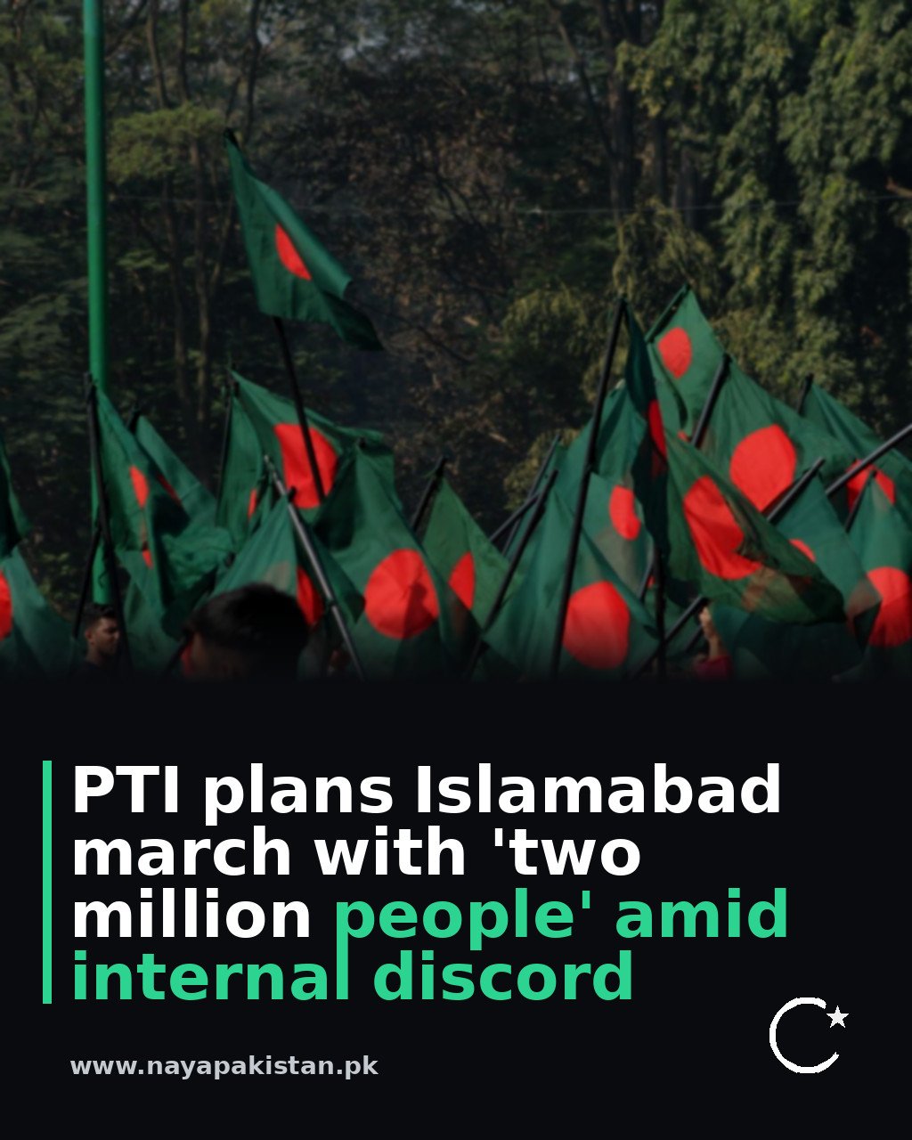 PTI plans Islamabad march with 'two million people' amid internal discord