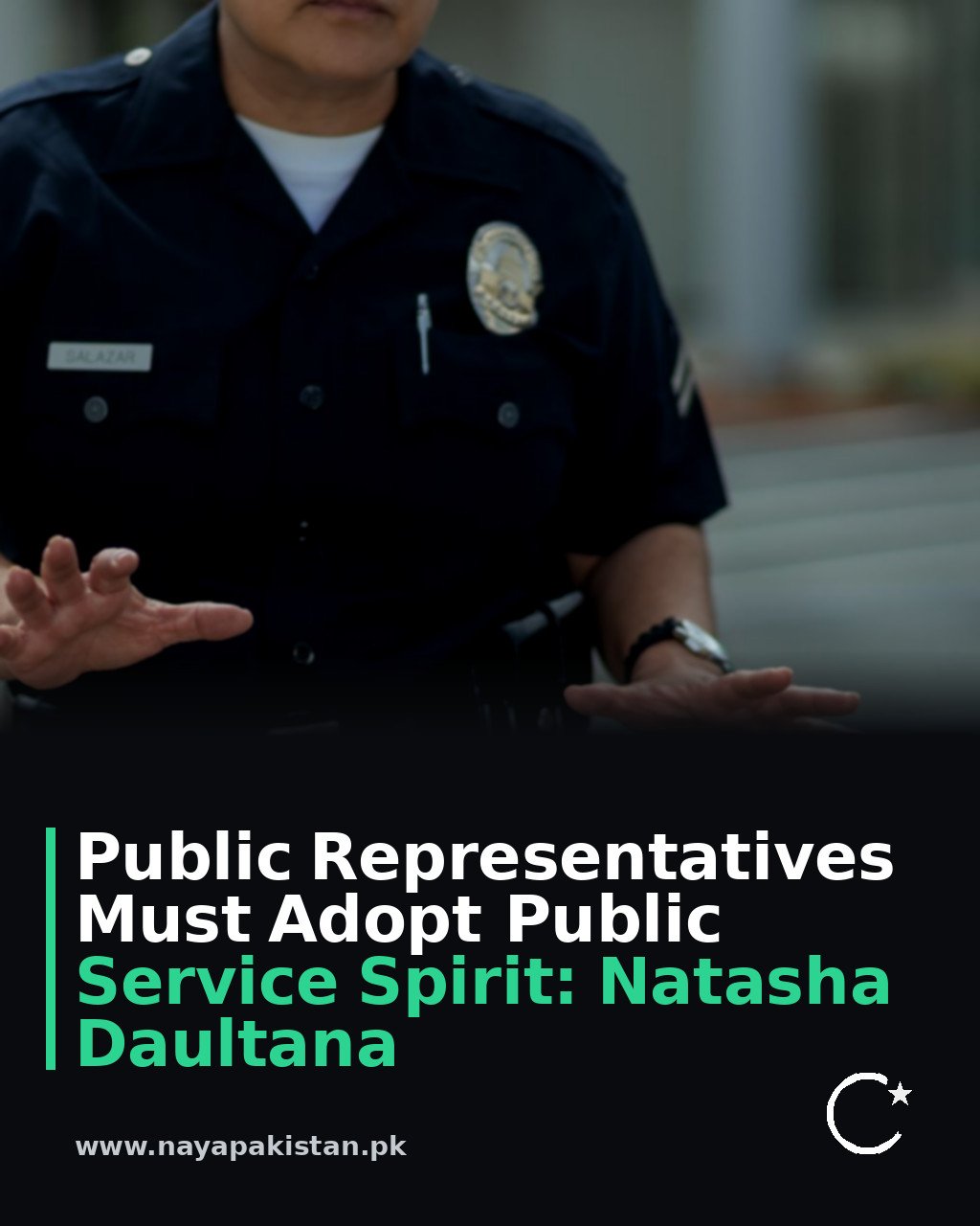 Public Representatives Must Adopt Public Service Spirit: Natasha Daultana