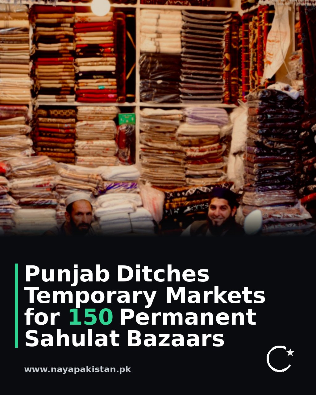 Punjab Ditches Temporary Markets for 150 Permanent Sahulat Bazaars