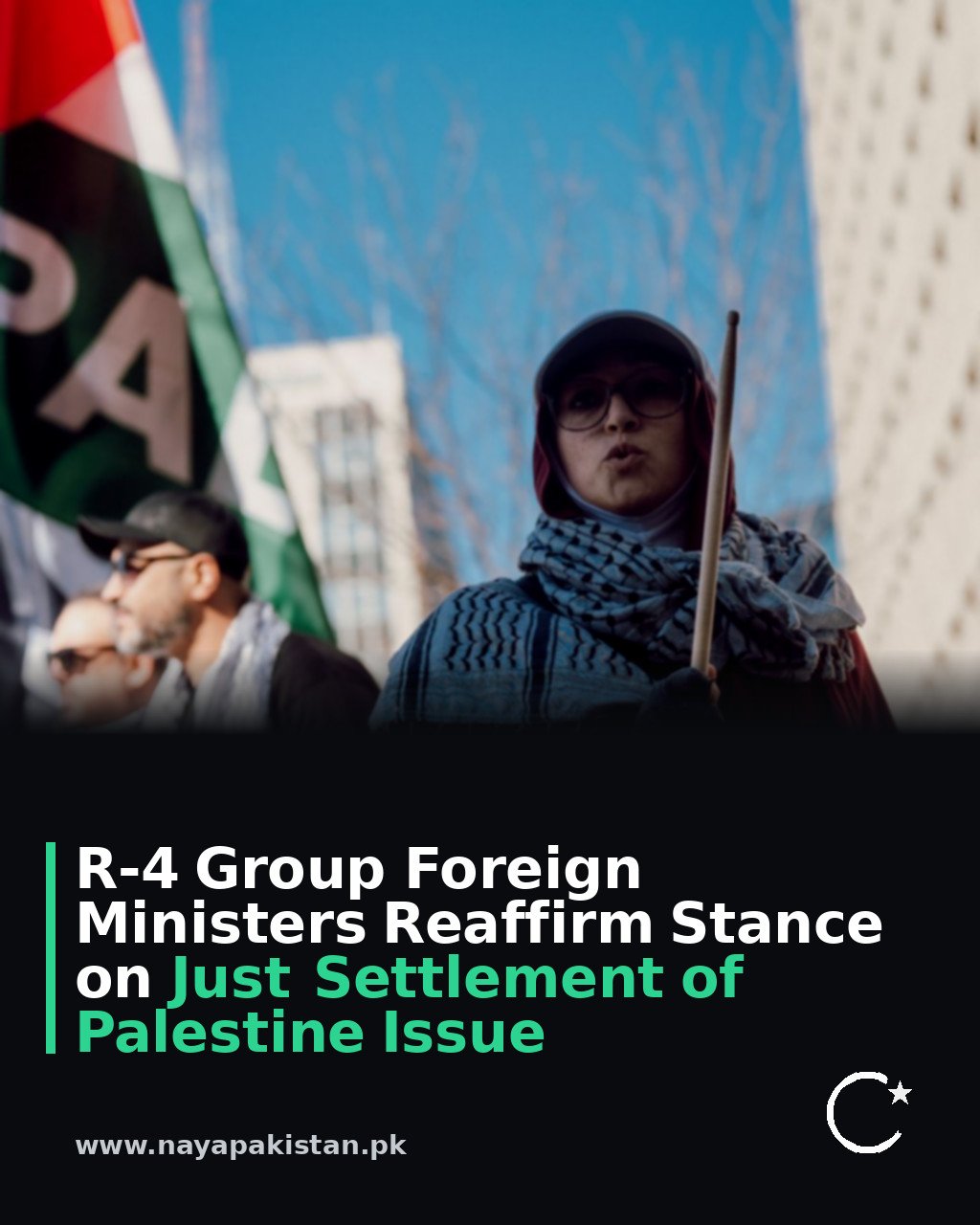 R-4 Group Foreign Ministers Reaffirm Stance on Just Settlement of Palestine Issue