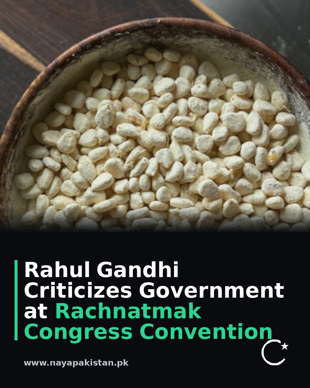 Rahul Gandhi Criticizes Government at Rachnatmak Congress Convention