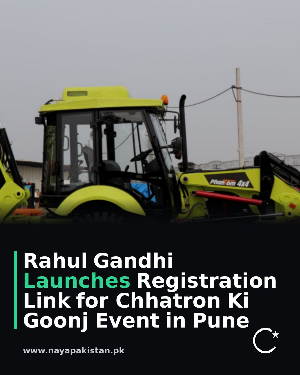 Rahul Gandhi Launches Registration Link for Chhatron Ki Goonj Event in Pune