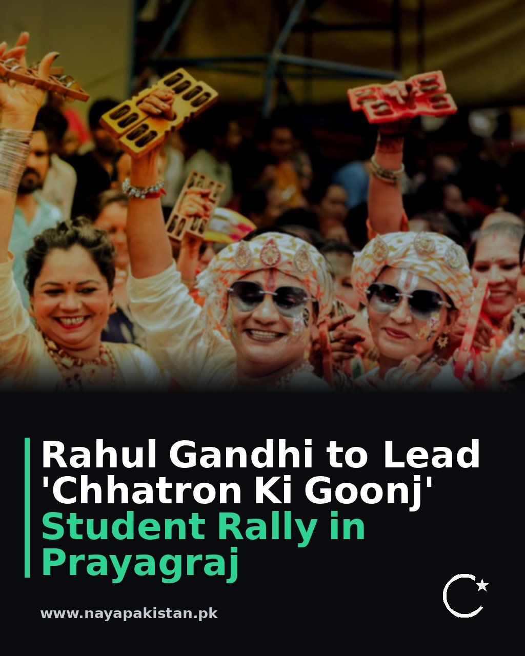 Rahul Gandhi to Lead 'Chhatron Ki Goonj' Student Rally in Prayagraj