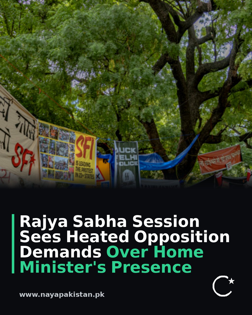 Rajya Sabha Session Sees Heated Opposition Demands Over Home Minister's Presence