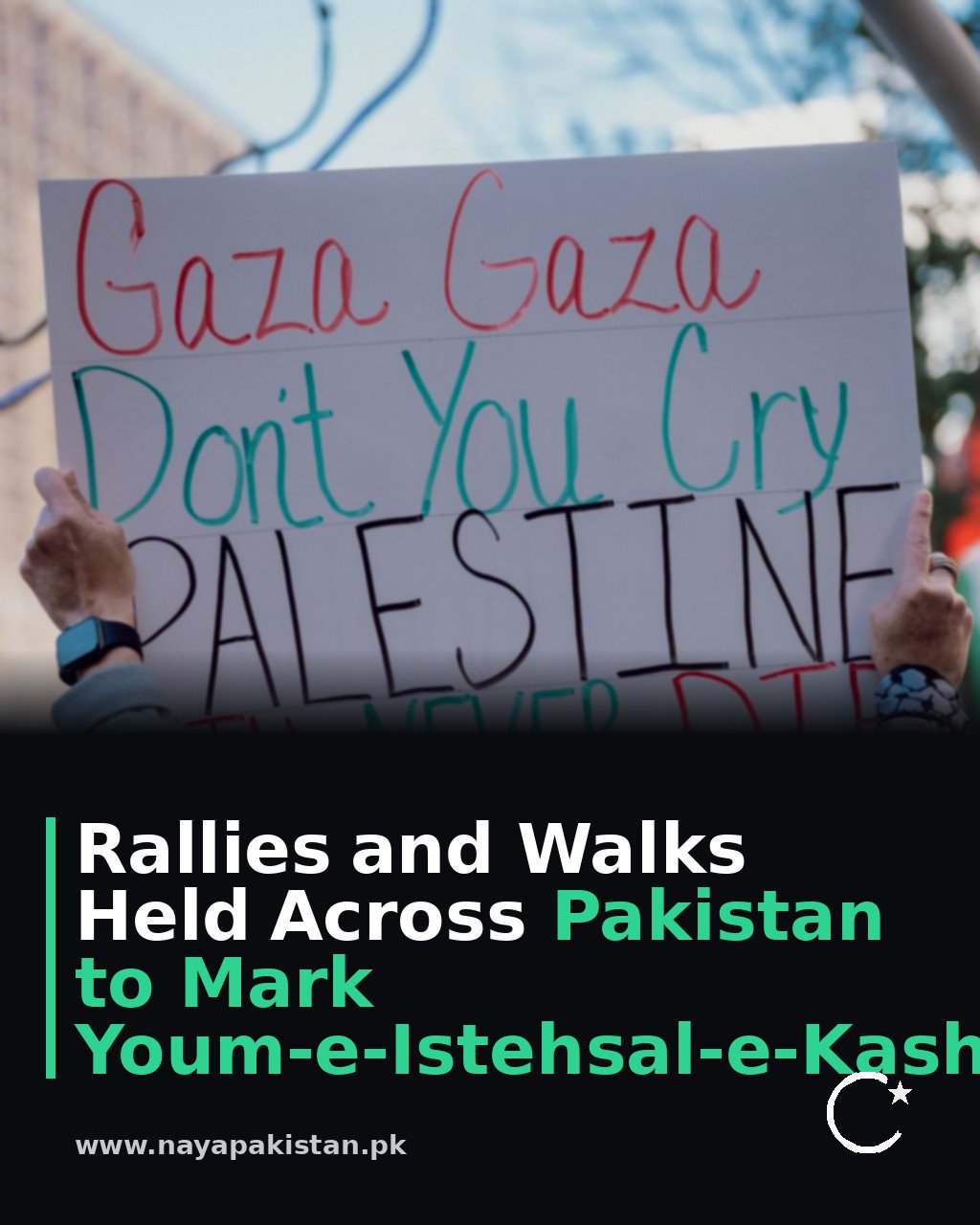 Rallies and Walks Held Across Pakistan to Mark Youm-e-Istehsal-e-Kashmir