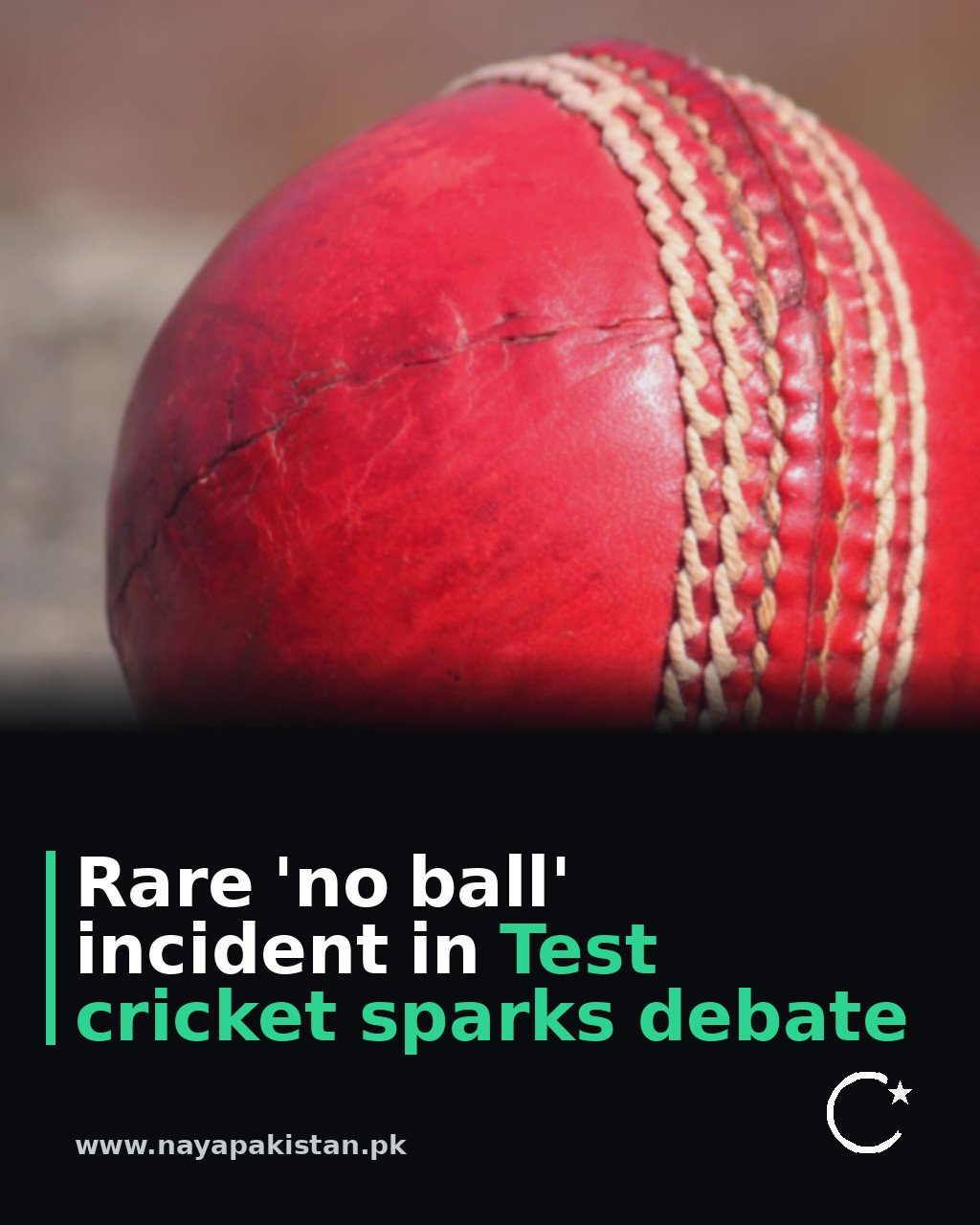 Rare 'no ball' incident in Test cricket sparks debate