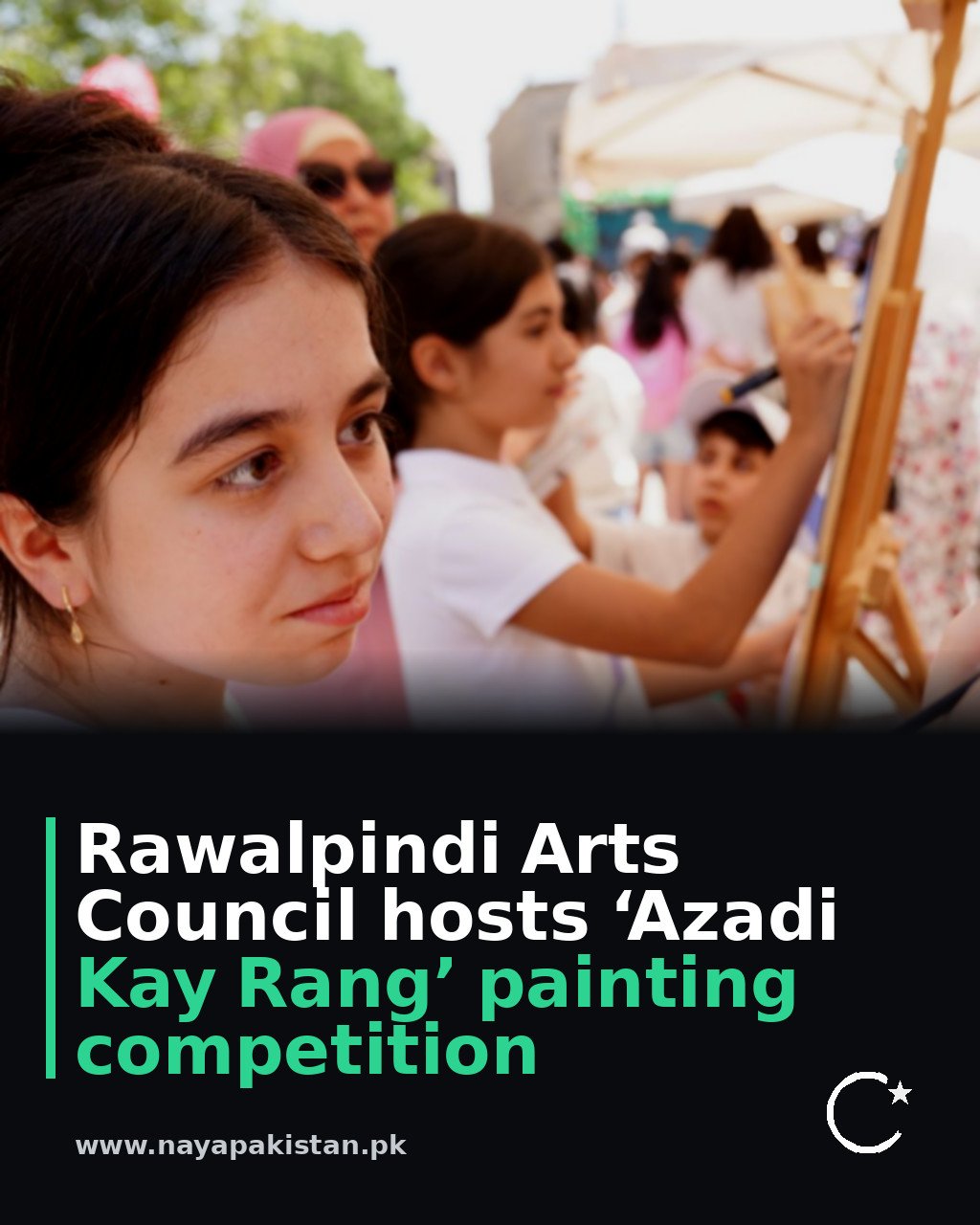 Rawalpindi Arts Council hosts ‘Azadi Kay Rang’ painting competition