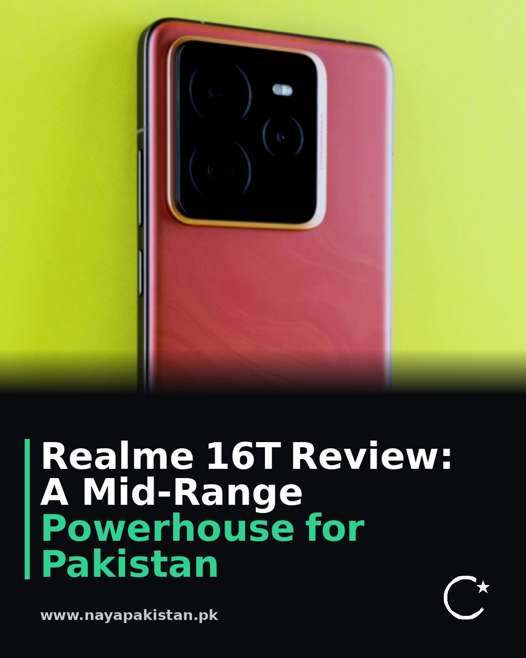 Realme 16T Review: A Mid-Range Powerhouse for Pakistan