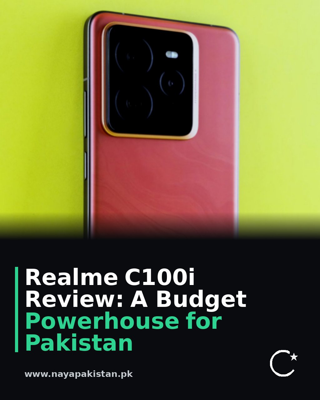 Realme C100i Review: A Budget Powerhouse for Pakistan