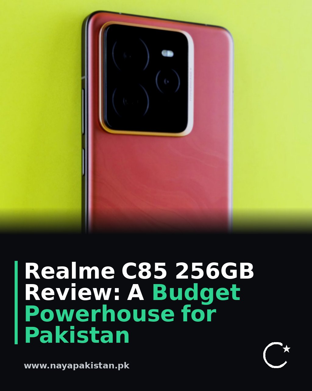 Realme C85 256GB Review: A Budget Powerhouse for Pakistan