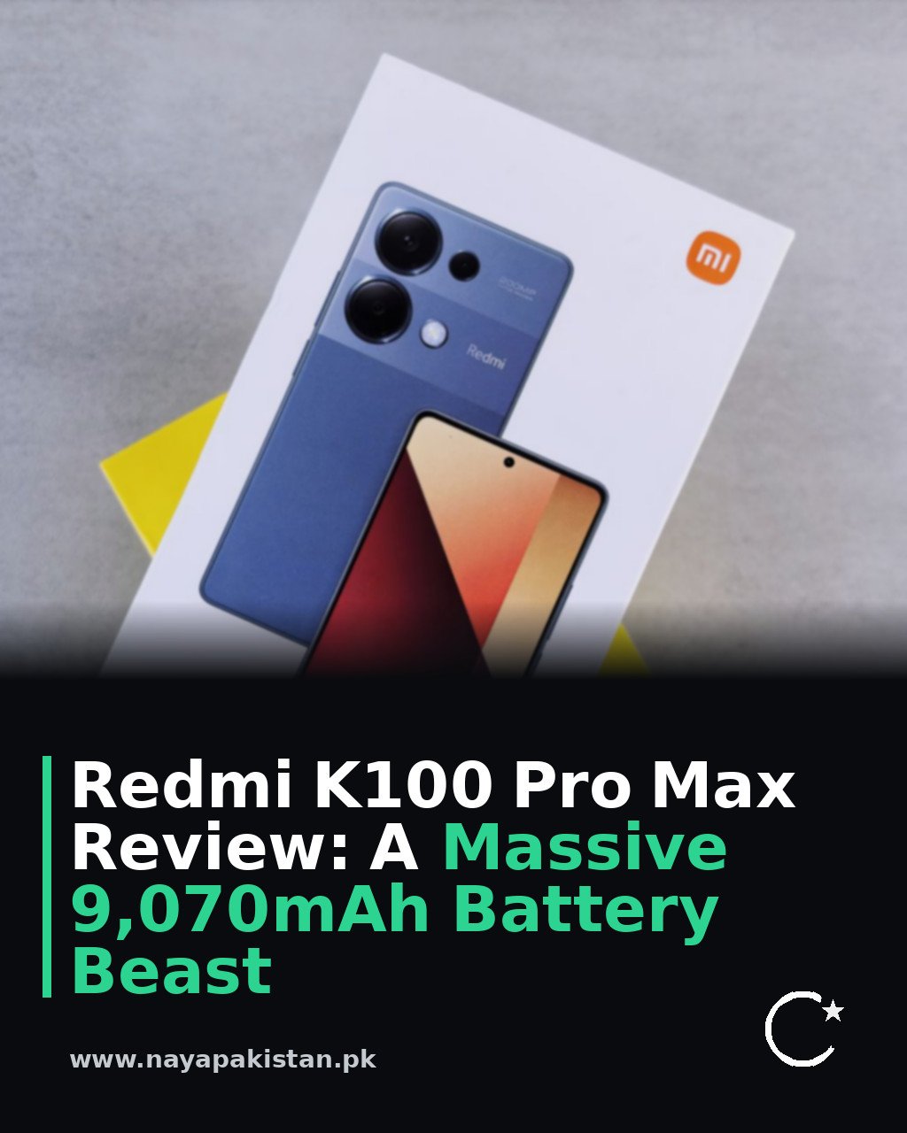 Redmi K100 Pro Max Review: A Massive 9,070mAh Battery Beast