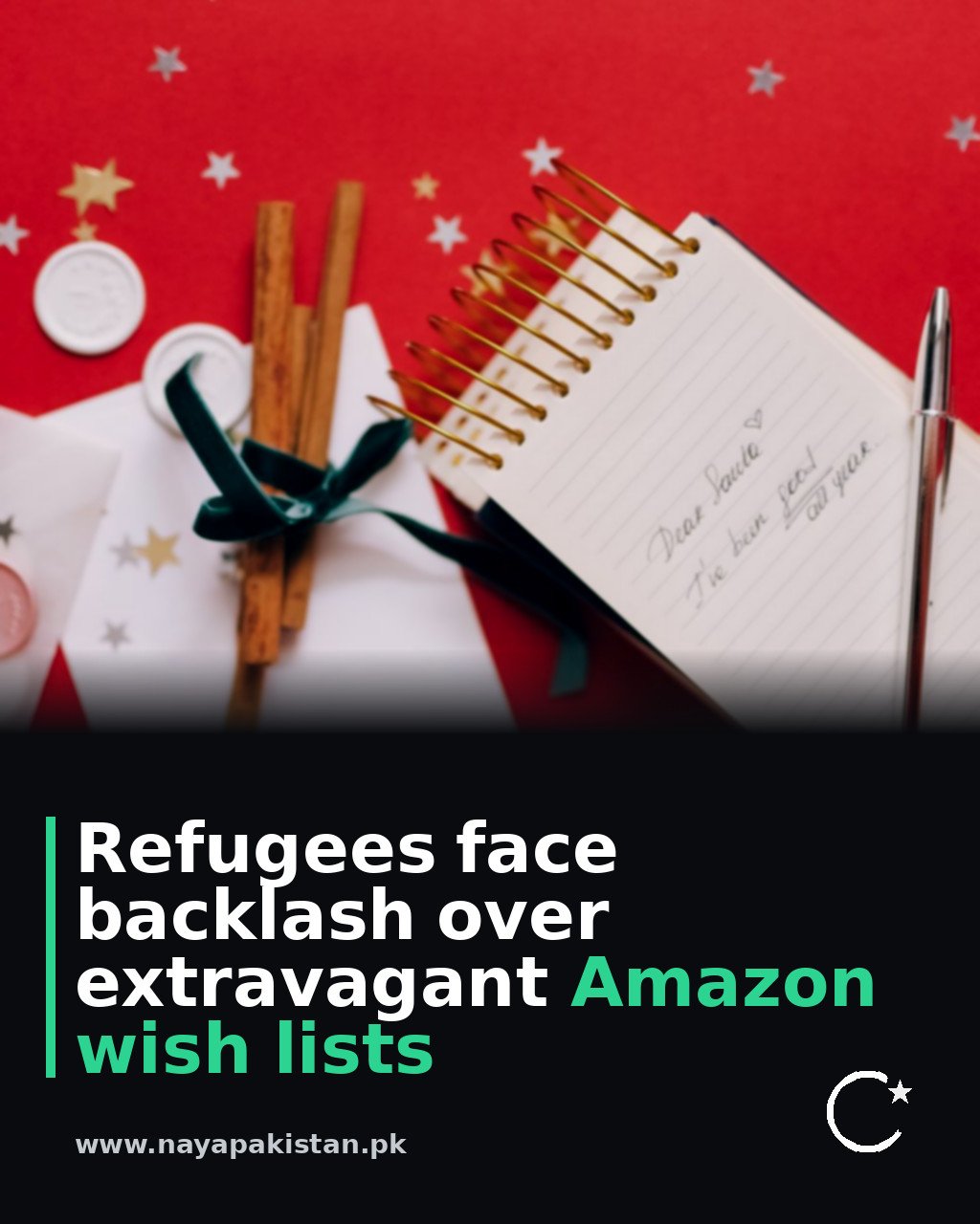 Refugees face backlash over extravagant Amazon wish lists