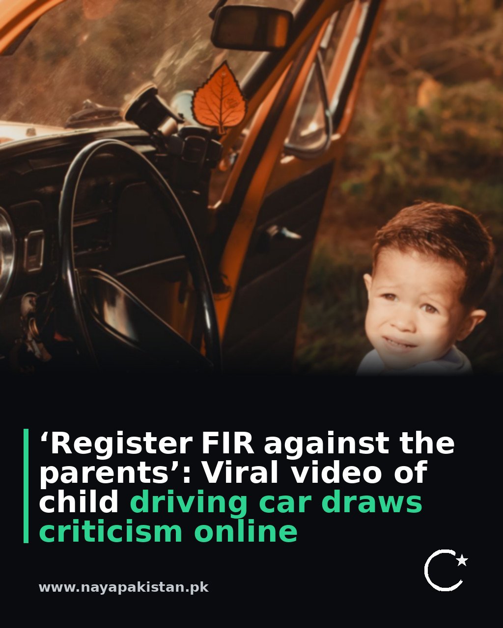 ‘Register FIR against the parents’: Viral video of child driving car draws criticism online