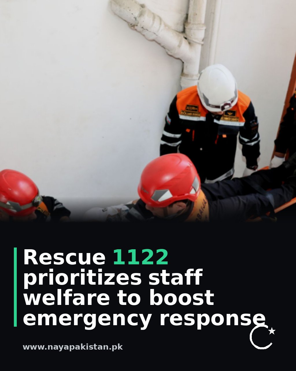 Rescue 1122 prioritizes staff welfare to boost emergency response