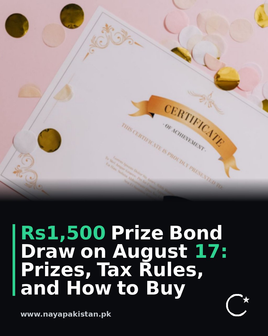 Rs1,500 Prize Bond Draw on August 17: Prizes, Tax Rules, and How to Buy