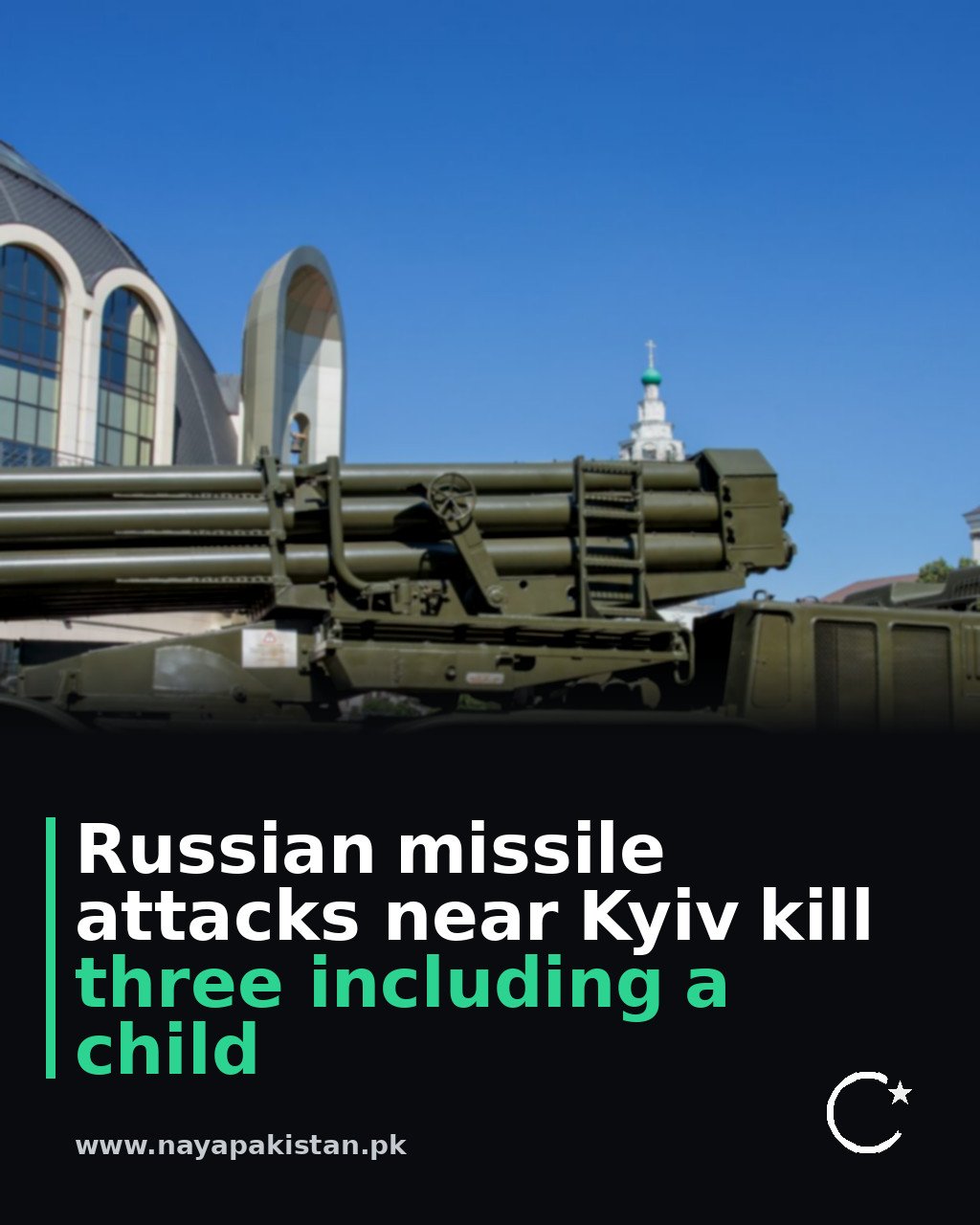 Russian missile attacks near Kyiv kill three including a child