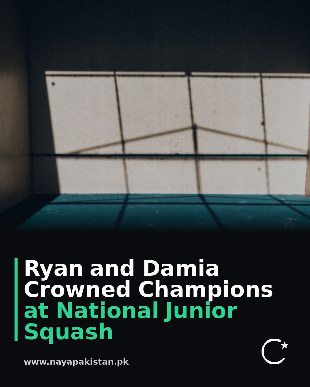 Ryan and Damia Crowned Champions at National Junior Squash