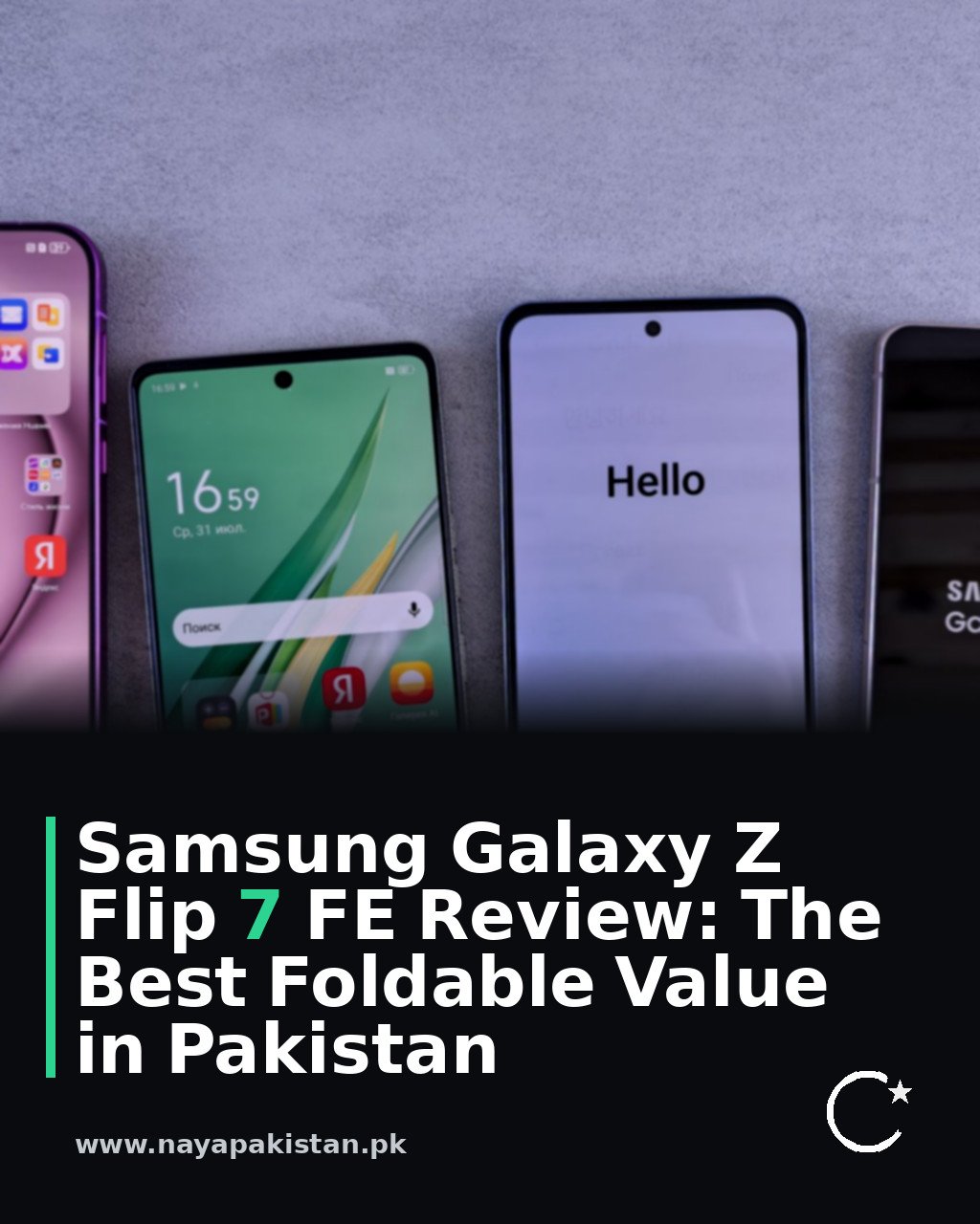 Samsung Galaxy Z Flip 7 FE Review: The Best Foldable Value in Pakistan