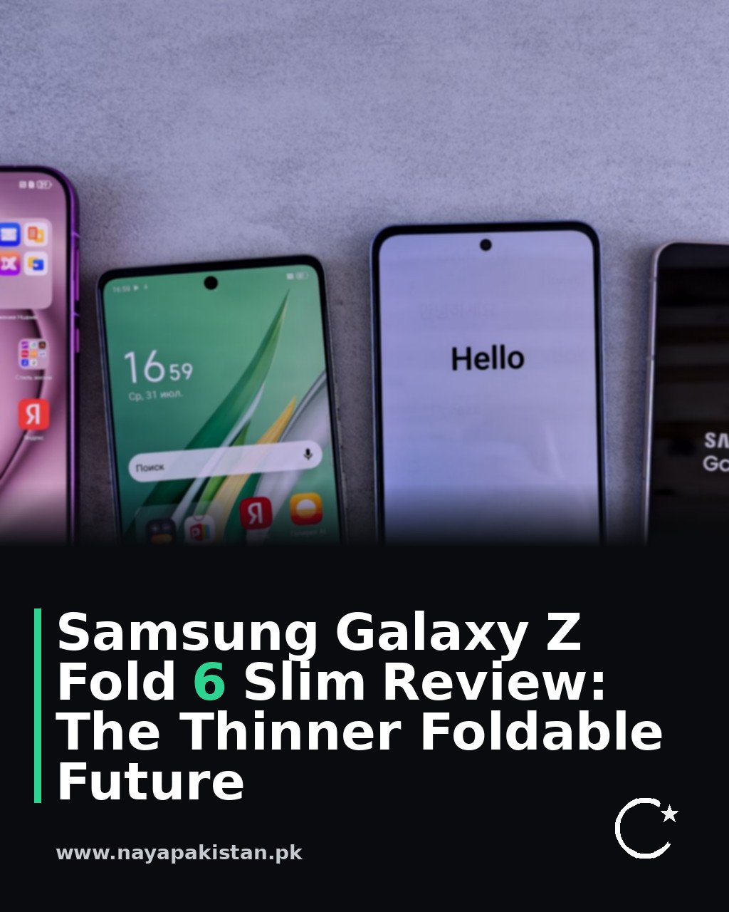 Samsung Galaxy Z Fold 6 Slim Review: The Thinner Foldable Future