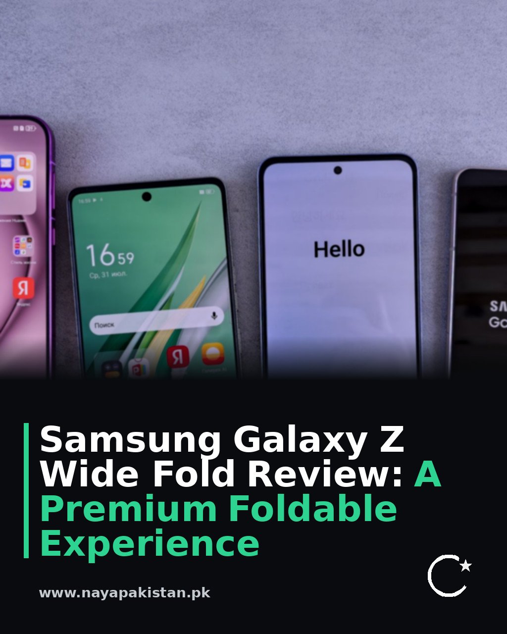 Samsung Galaxy Z Wide Fold Review: A Premium Foldable Experience