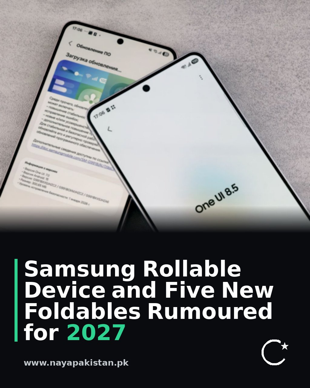 Samsung Rollable Device and Five New Foldables Rumoured for 2027