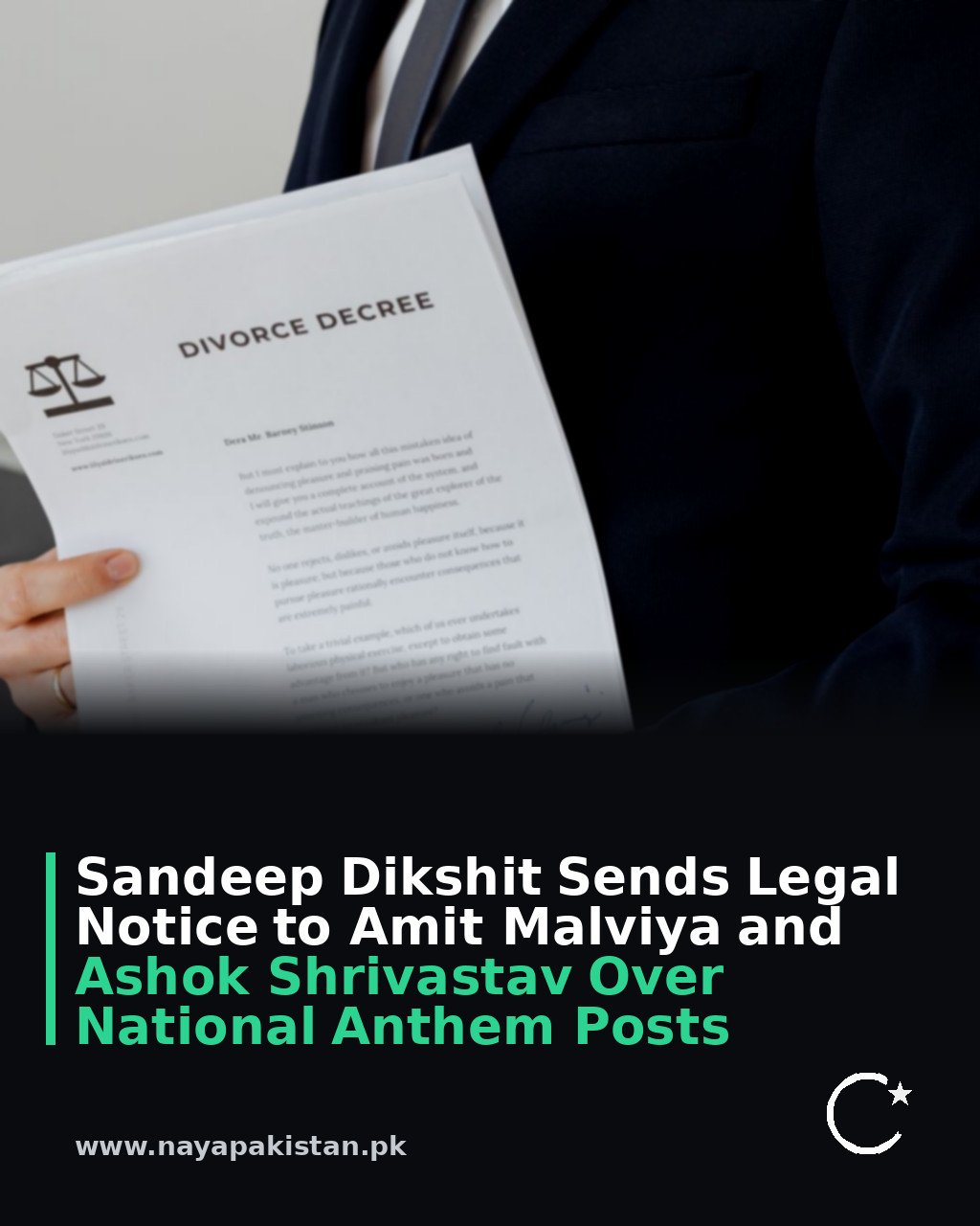 Sandeep Dikshit Sends Legal Notice to Amit Malviya and Ashok Shrivastav Over National Anthem Posts