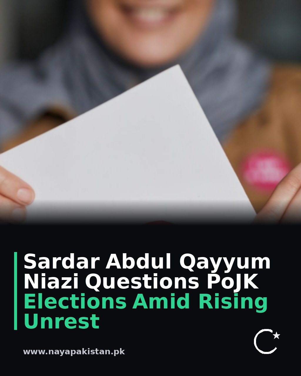 Sardar Abdul Qayyum Niazi Questions PoJK Elections Amid Rising Unrest