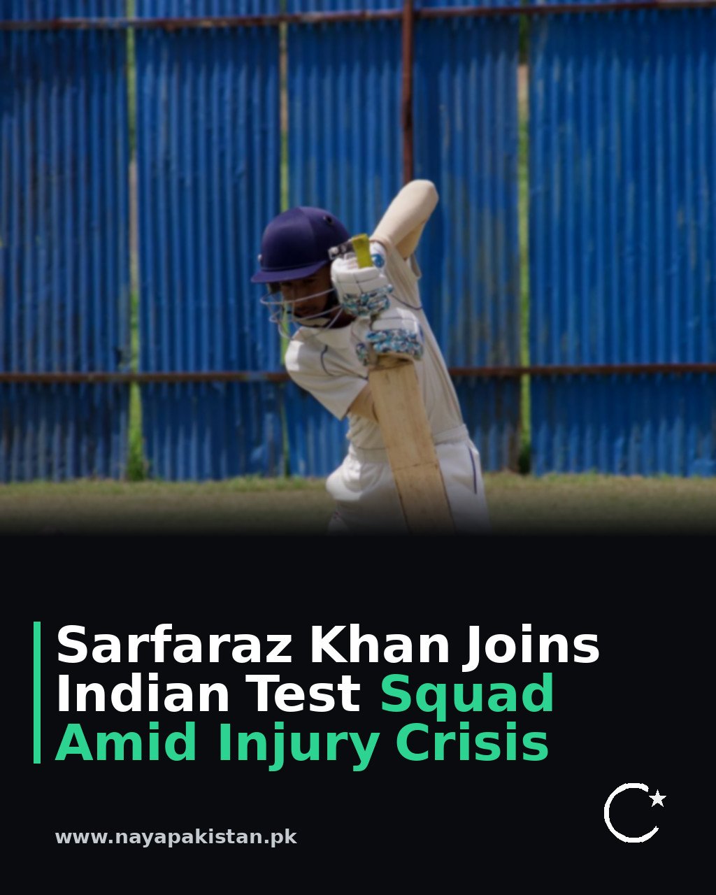 Sarfaraz Khan Joins Indian Test Squad Amid Injury Crisis