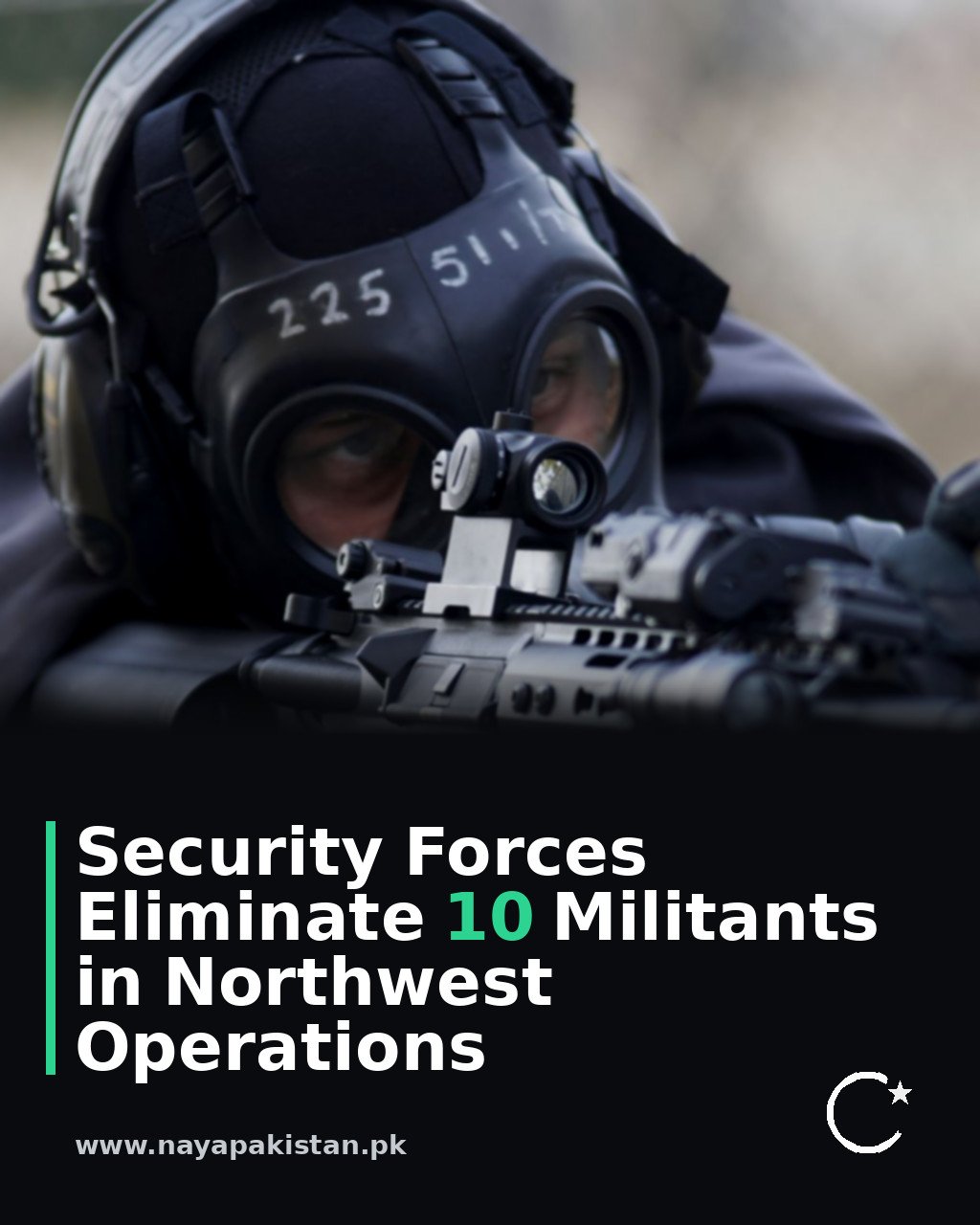 Security Forces Eliminate 10 Militants in Northwest Operations