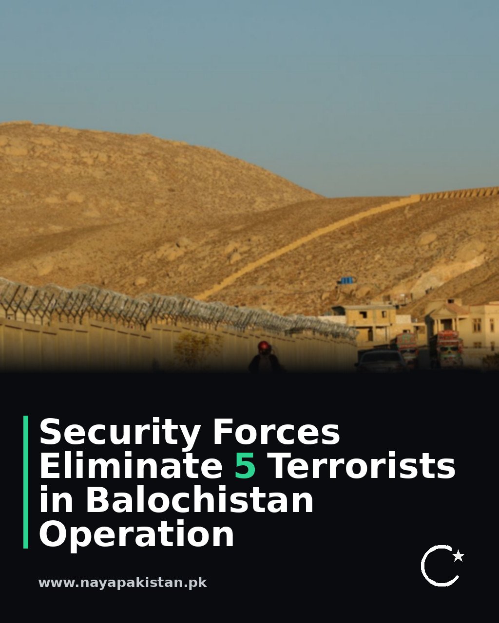 Security Forces Eliminate 5 Terrorists in Balochistan Operation