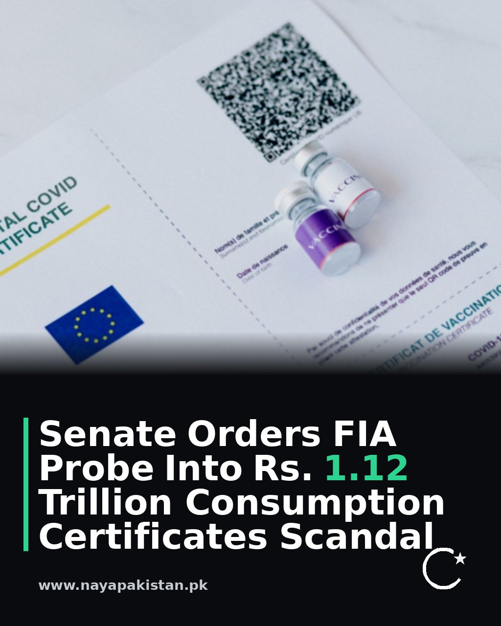 Senate Orders FIA Probe Into Rs. 1.12 Trillion Consumption Certificates Scandal