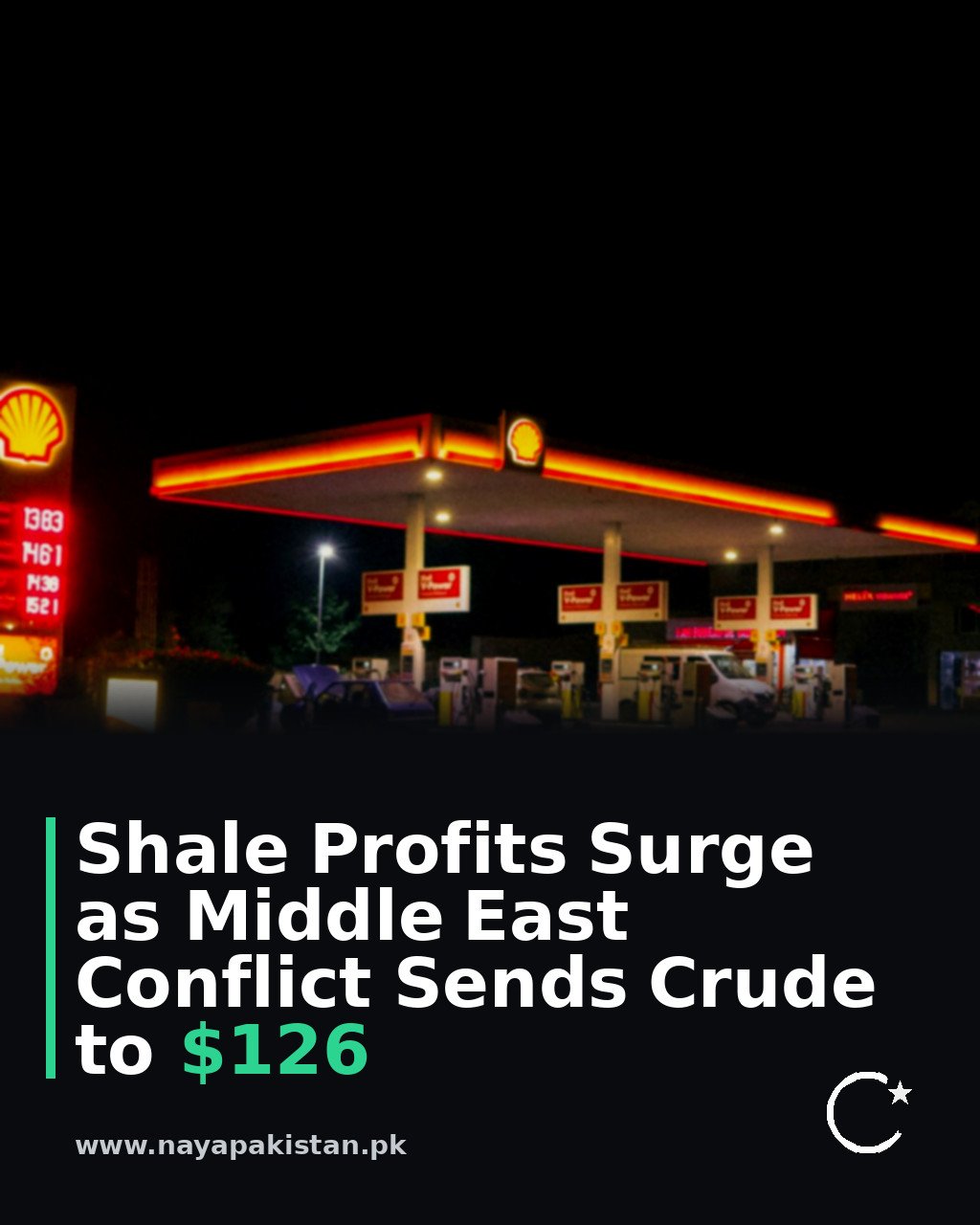 Shale Profits Surge as Middle East Conflict Sends Crude to $126