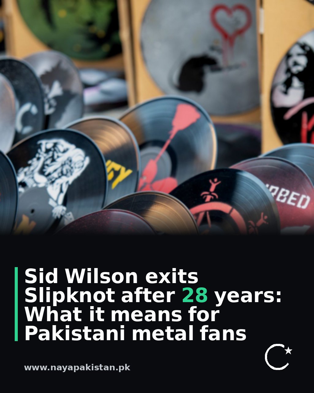 Sid Wilson exits Slipknot after 28 years: What it means for Pakistani metal fans
