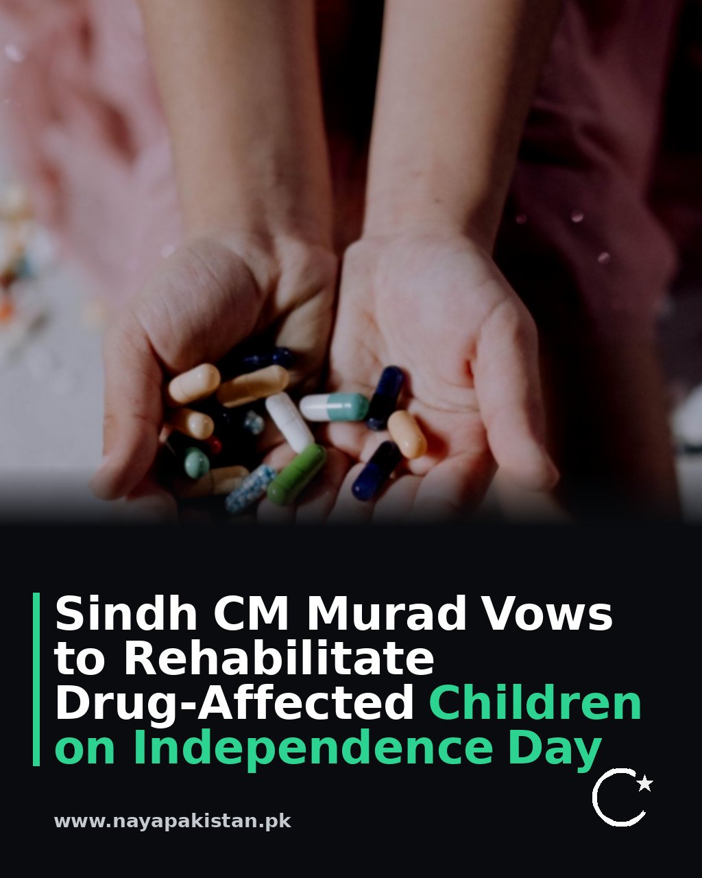 Sindh CM Murad Vows to Rehabilitate Drug-Affected Children on Independence Day