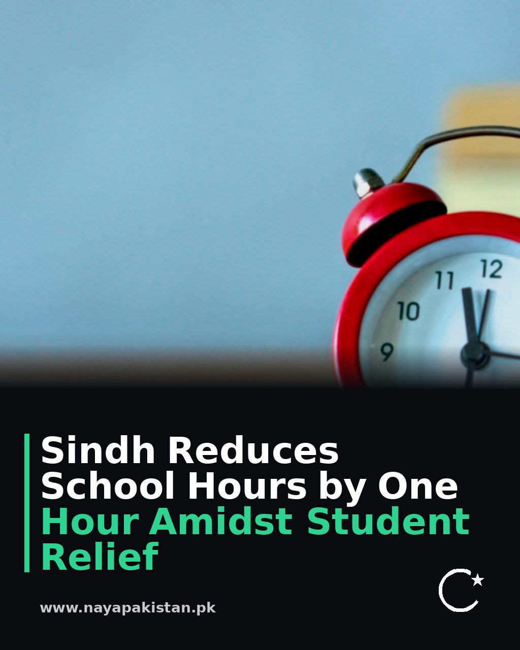 Sindh Reduces School Hours by One Hour Amidst Student Relief