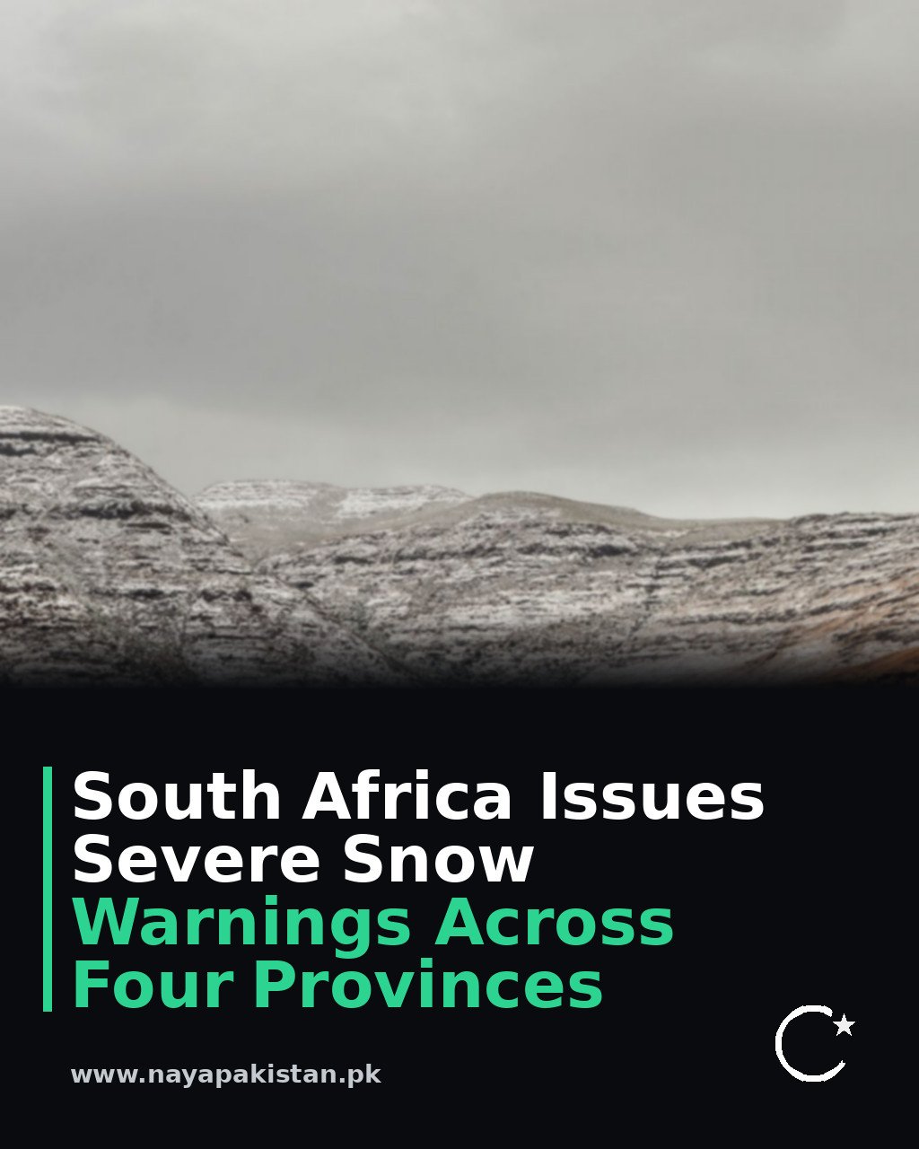 South Africa Issues Severe Snow Warnings Across Four Provinces