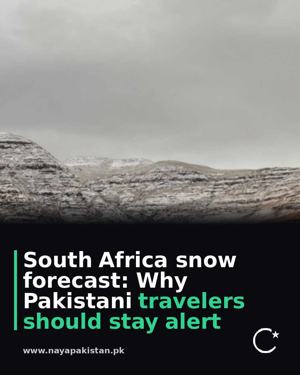 South Africa snow forecast: Why Pakistani travelers should stay alert