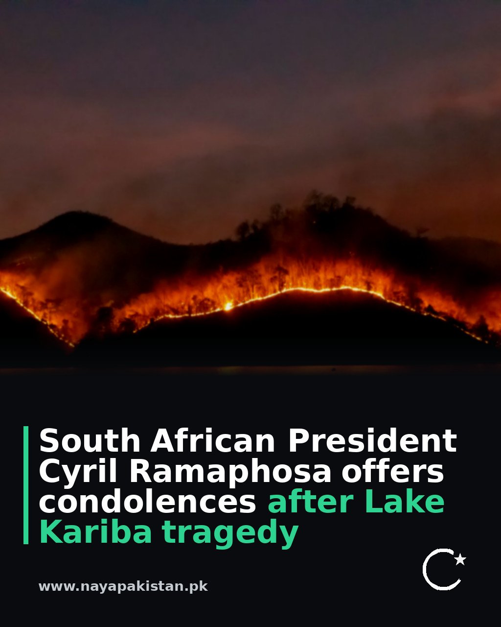 South African President Cyril Ramaphosa offers condolences after Lake Kariba tragedy