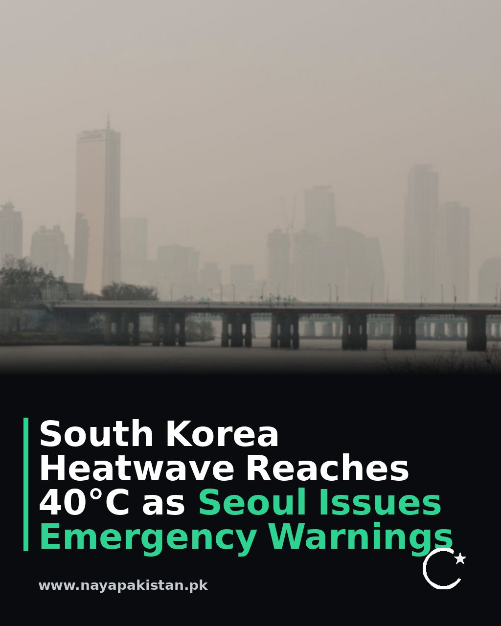 South Korea Heatwave Reaches 40°C as Seoul Issues Emergency Warnings