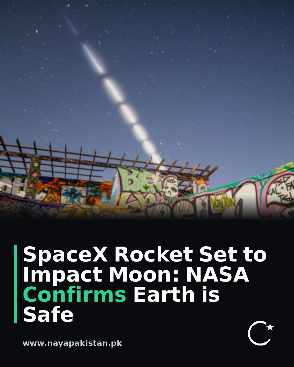 SpaceX Rocket Set to Impact Moon: NASA Confirms Earth is Safe