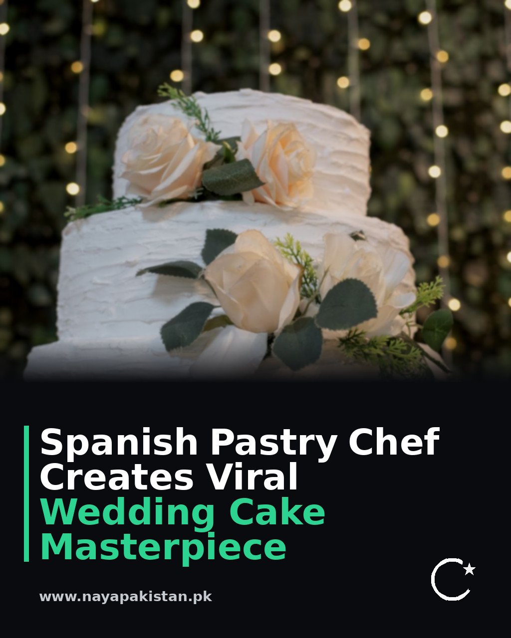 Spanish Pastry Chef Creates Viral Wedding Cake Masterpiece