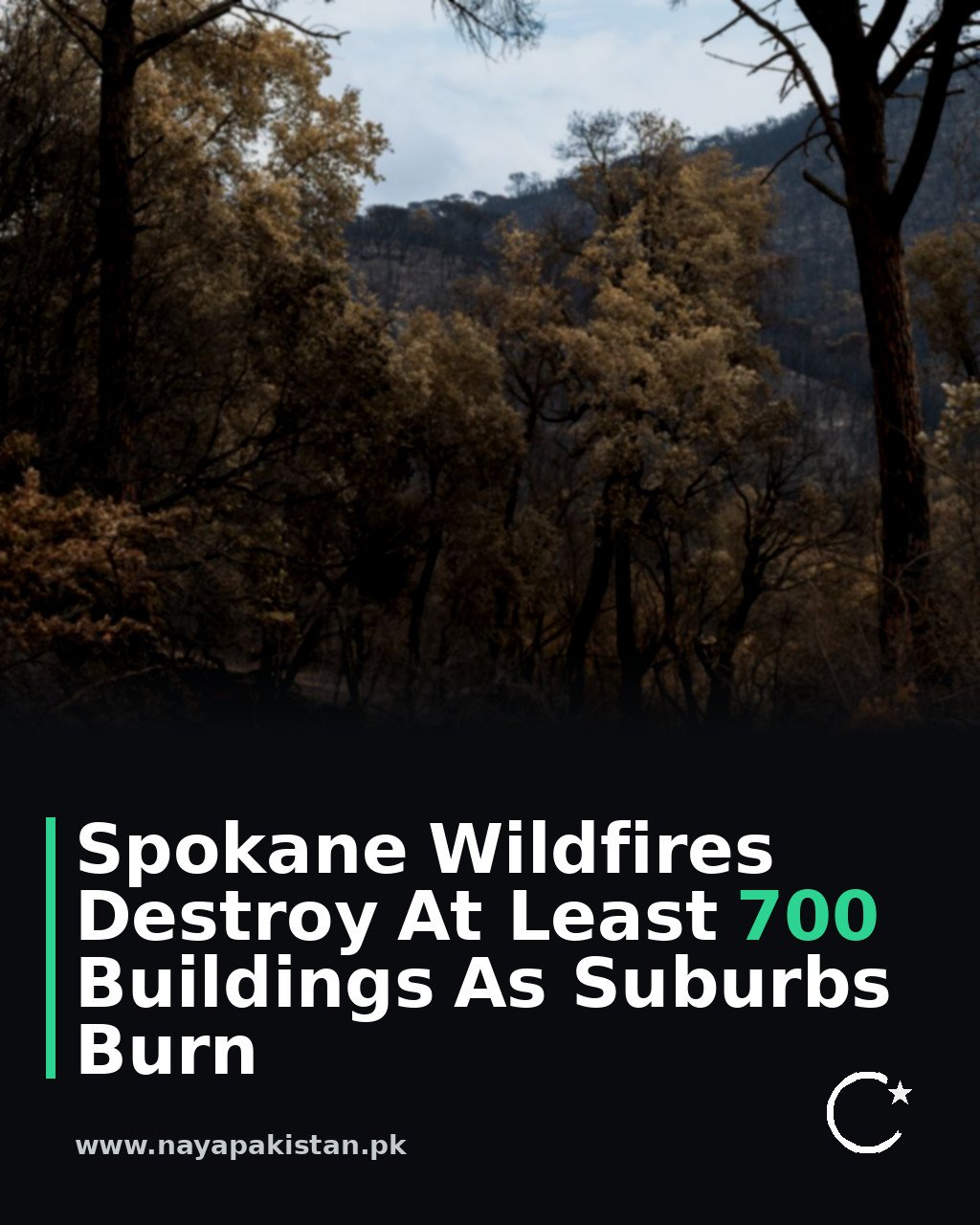 Spokane Wildfires Destroy At Least 700 Buildings As Suburbs Burn