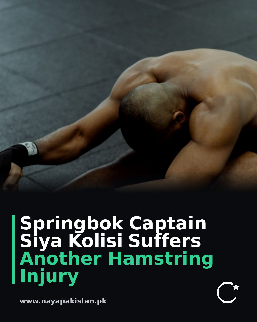 Springbok Captain Siya Kolisi Suffers Another Hamstring Injury